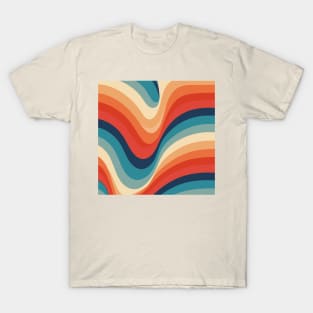 Rainbow Retro Wave T-Shirt